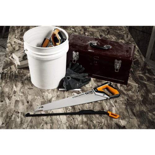Ножовка по дереву PowerTooth 500мм 9 зубьев на дюйм FISKARS