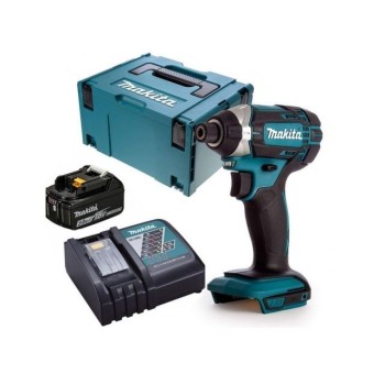 Аккум. шуруповерт MAKITA LXT DTD 152 Z MAKPAC + АКЦИЯ (1 аккумулятор, зарядное)