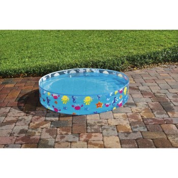Складной детский бассейн Fill 'N Fun Sparking Sea, 122 х 25 см, BESTWAY
