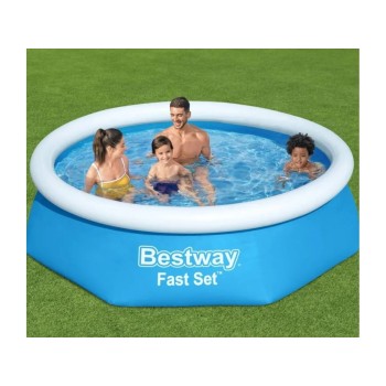 Надувной бассейн Fast Set, 244 х 61 см, BESTWAY