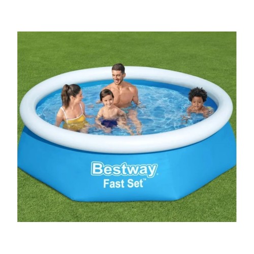Надувной бассейн Fast Set, 244 х 61 см, BESTWAY