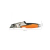 Нож малярный со сменным лезвием CarbonMax  FISKARS