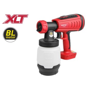 Аккум. краскораспылитель WORTEX CPS 1808 ALL1 XLT SOLO БЕСЩЁТ.ДВИГ., 18В, 1000 мл/мин, 0.8 л