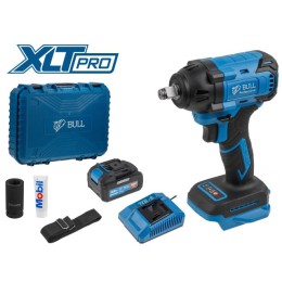 Аккум. ударный гайковерт BULL SC 1804 XLTpro БЕСЩЕТ., 18 В, 400 Н*м, 1/2