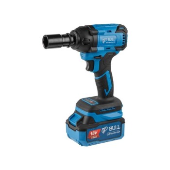 Аккум. ударный гайковерт BULL SC 1804 XLTpro БЕСЩЕТ., 18 В, 400 Н*м, 1/2