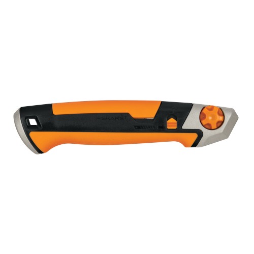 Нож с выдвижным, сменным лезвием18мм CarbonMax FISKARS