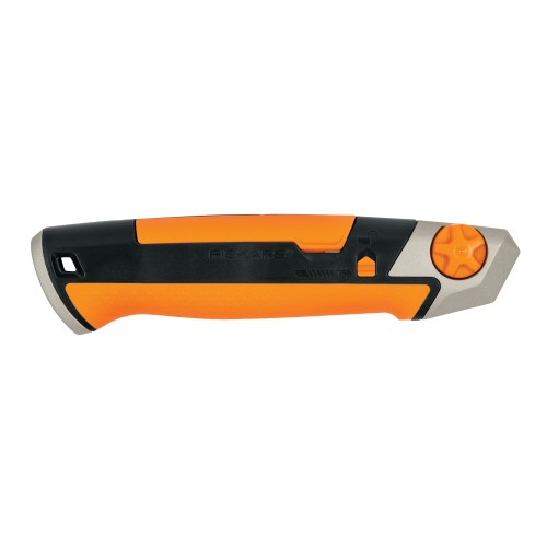 Нож с выдвижным, сменным лезвием 25мм CarbonMax FISKARS