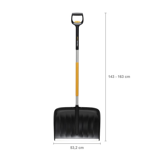 Лопата (скрепер) для уборки снега телескопическая X-series FISKARS