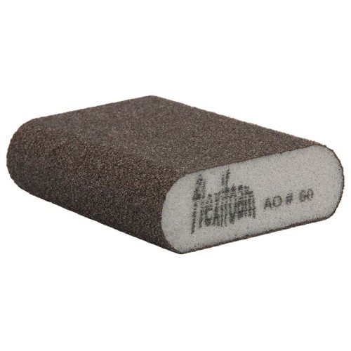 Губка абразивная 98х69х26мм Р60 Round Block Flexifoam