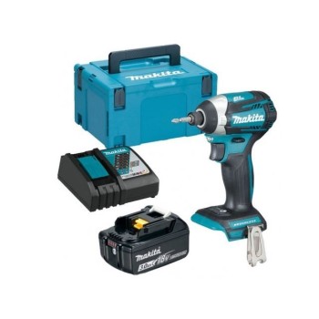 Аккум. шуруповерт MAKITA LXT DTD 154 Z MAKPAC + АКЦИЯ (1 аккумулятор, зарядное)