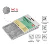 Сменная насадка для швабры из микрофибры Solid, серая, PERFECTO LINEA