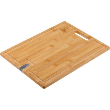 Доска разделочная из бамбука с точилкой для ножей, 39.5х30х1.5 см, BAMBOO, PERFECTO LINEA