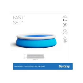 Надувной бассейн Fast Set, 366 х 76 см, BESTWAY