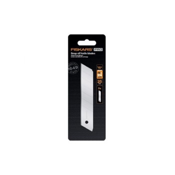 Лезвия сменные сегментированные 25мм 5шт CarbonMax FISKARS