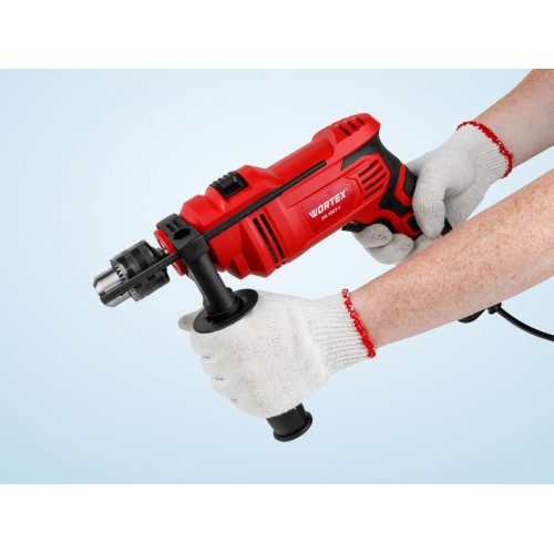 Дрель ударная WORTEX DS 1307-1 800 Вт, 1 скор