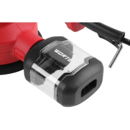 Эксцентриковая шлифмашина WORTEX RS 1245 E в кор. 430 Вт, 125 мм, 7000-14000 об/мин