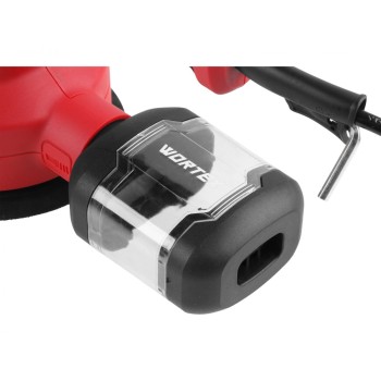 Эксцентриковая шлифмашина WORTEX RS 1245 E в кор. 430 Вт, 125 мм, 7000-14000 об/мин