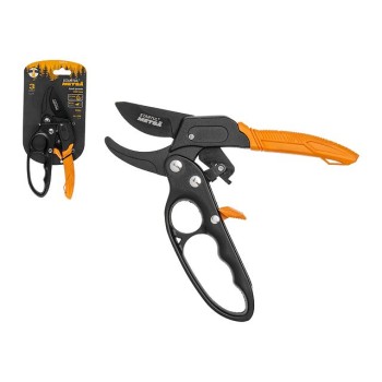 Секатор контактный с храповым механизмом 20см STARTUL METSA (ST6490-03)
