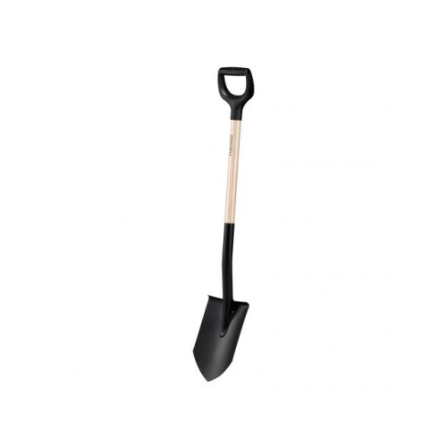 Лопата штыковая с дер. черенком Solid FISKARS