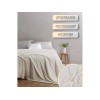 Покрывало флисовое 150x200 см., белое, серия Sleep mood, PERFECTO LINEA
