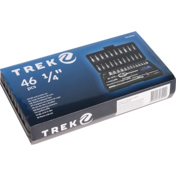 Набор головок и бит 46пр. TREK