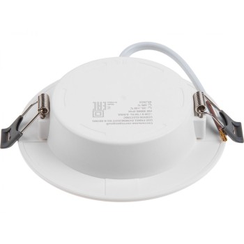 Светильник светодиодный встраиваемый круг 6 Вт 4000К, IP44 RS-R LEIDEN ELECTRIC