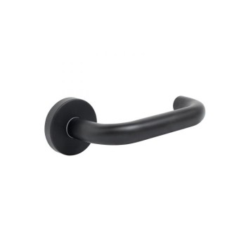 Ручка дверная СТАНДАРТ 0203 SS (60-90) BLACK ЧЕРНАЯ INOX нержавеющая сталь