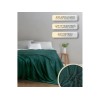 Покрывало флисовое 150x200 см., зеленое, серия Sleep mood, PERFECTO LINEA