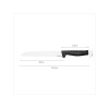 Нож для хлеба 22 см Hard Edge Fiskars