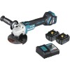 Аккум. углошлифмашина MAKITA LXT DGA 513 RTJ