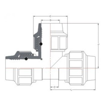Картридж D40 для смесителя, тип A, AV Engineering