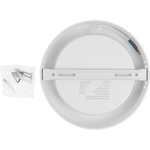 Светильник светодиодный накладной круг 12 Вт 4000К, IP44 SFS-R LEIDEN ELECTRIC