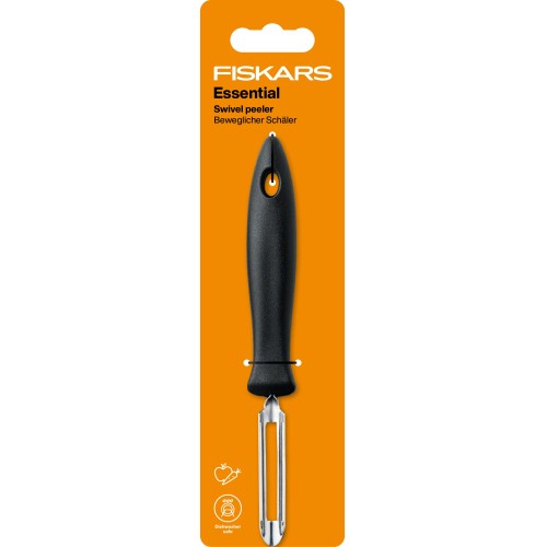 Нож для чистки с поворотным лезвием Essential Fiskars