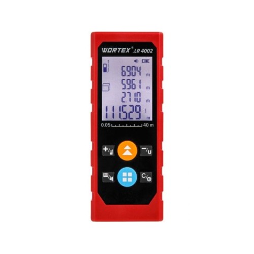 Дальномер лазерный WORTEX LR 4002 в кор., 0,05 – 40, ± 2 мм