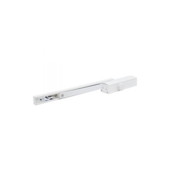 Доводчик дверной БУЛАТ PROFI  ДД 802/3 AH-W (40-85 кг) белый, морозостойкий со скольз. тягой