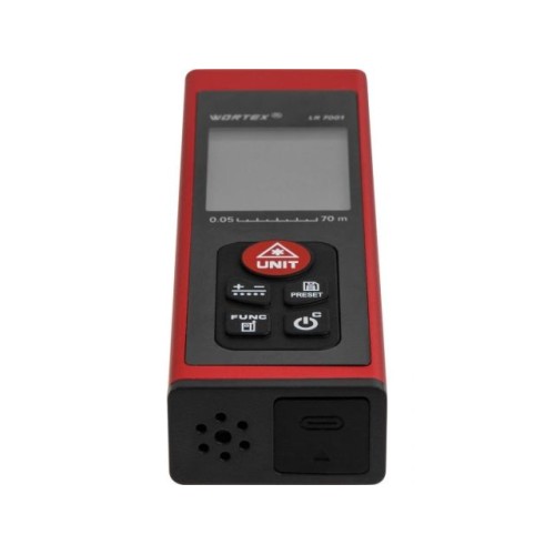 Дальномер лазерный WORTEX LR 7001 в кор., 0,03 – 70, ± 2 мм
