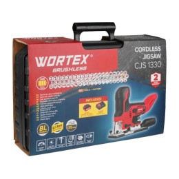 Аккум. лобзик WORTEX CJS 1330 ALL1 XLT SET БЕСЩЁТ, 18В, 800 - 3800 ход/мин, пропил до 135