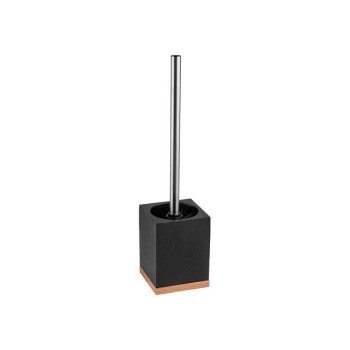 Ершик с подставкой WOOD BLISS, черный, PERFECTO LINEA