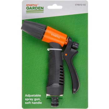 Пистолет-распылитель рег. с мягк. ручк. STARTUL GARDEN (ST6012-02)