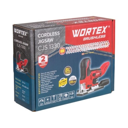 Аккум. лобзик WORTEX CJS 1330, пропил до 135 мм