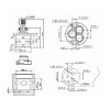 Картридж-дивертор D26 для смесителя, тип F, AV Engineering