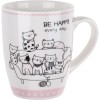 Кружка керамическая, 360 мл., ANIMAL FRIENDS-4, PERFECTO LINEA