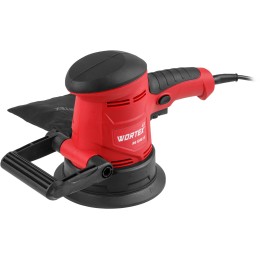 Эксцентриковая шлифмашина WORTEX LX RS 1245-1 E в кор. 450 Вт, 125 мм, 3000-13000 об/мин