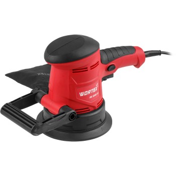 Эксцентриковая шлифмашина WORTEX LX RS 1245-1 E в кор. 450 Вт, 125 мм, 3000-13000 об/мин