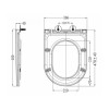 Сиденье для унитаза AV Engineering, COMFORT X3