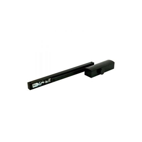 Доводчик дверной БУЛАТ PROFI  ДД 802/3 AH-B (40-85 кг) черный, морозостойкий со скольз. Тягой