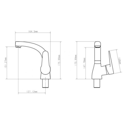 Смеситель для кухни D35-C, серия 200 ECONOCE