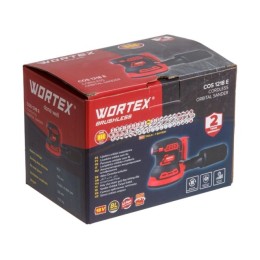 Аккум. эксцентриковая шлифмашина WORTEX COS 1218 E ALL1 XLT SOLO БЕСЩЁТ., 18В, 125 мм
