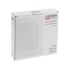 Светильник светодиодный накладной квадрат 12 Вт 4000К, IP44 SFS-S LEIDEN ELECTRIC