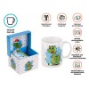 Кружка керамическая, в кор., 360 мл., CHRISTMAS DRAGON-4, PERFECTO LINEA